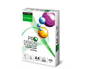 ProDesign A4 200 gr papir for fargeprint 210 x 297 mm (250 ark) 